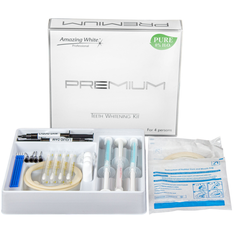 Amazing White Premium Teeth Whitening Kit 38% набор для профессионального отбеливания зубов